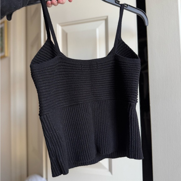 SO clothing juniors XL black sweater tank top - Picture 3 of 3